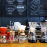 Coffee Maker - Clear Glass Flasks
