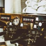 Coffee Maker - Espresso Machine With White Mugs