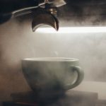 Coffee Maker - Cup on Espresso Maker
