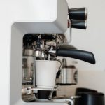 Coffee Maker - Photo of White Cup on Espresso Machine