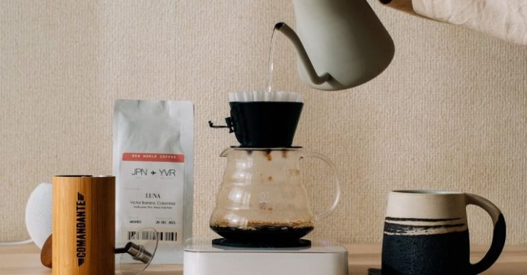 Coffee Maker - Person Making Drip Coffee