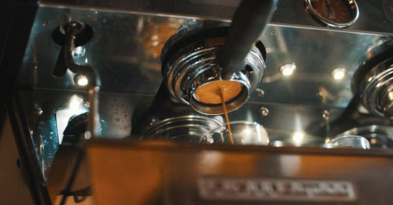 Coffee Maker - Silver Espresso Machine