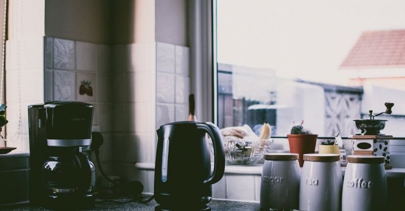 Coffee Maker - Photograph of a Kitchen Counter
